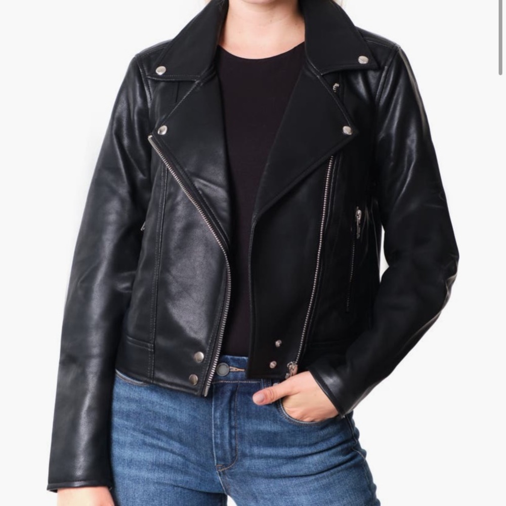 BLANKNYC Moto Leather Jacket